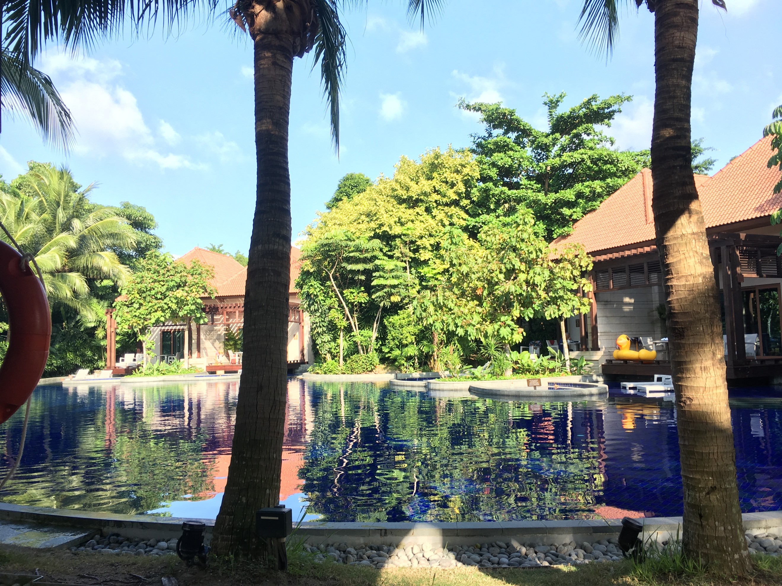 ホテル内のプール