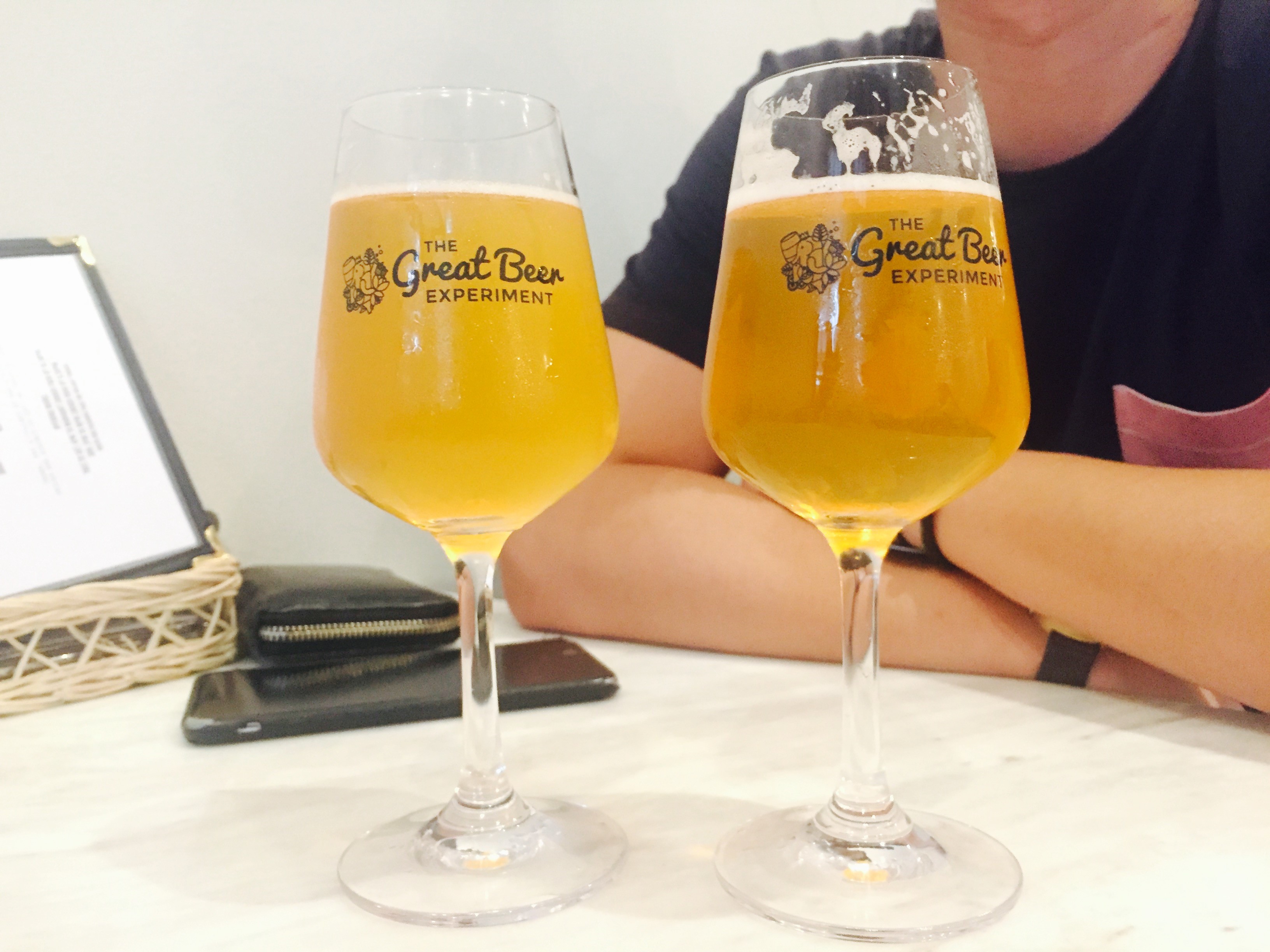 多くの種類のビール